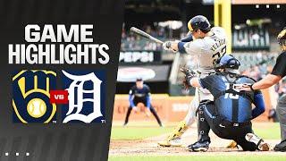 Brewers vs. Tigers Game Highlights 6724  MLB Highlights