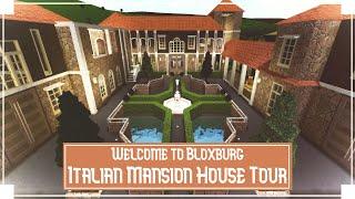 Italian Mansion Tour - Roblox - Welcome to Bloxburg