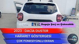 2023 - Dacia Duster Hararet Essential Göstergesi  Bagaj İçin Şarj ve Çakmaklık Montajı