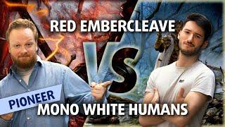 Whos the Beatdown Now?  Mono-Red Embercleave vs Mono-White Humans W @FrankKarstenMTG 