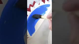 Shark Paper Plate Craft