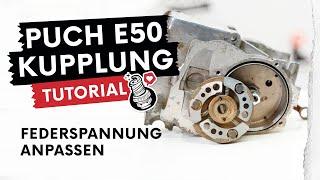 mofakult Tutorial #10  PUCH E50 KUPPLUNG EINSTELLEN