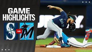 Mariners vs. Marlins Game Highlights 62324  MLB Highlights