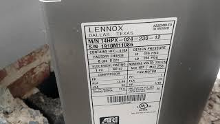 50°️ Lennox Demand Defrost Boards factory set to 50° Will Not Thaw Coil. Needs to be set to 70°