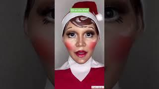 Which is your Favourite Look? Christmas Gone Wrong SFX Makeup Compilation  Aivee Kate #shorts