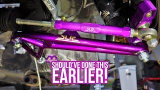 Lighter Stronger Longer Better and PURPLE-ER 【E36 SLR Ultra Kit Control Arms Installation】