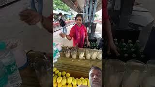 Aunty selling fizzy lemon soda #streetfood #food #juice #indianstreetfood #foodie #streetfoodie