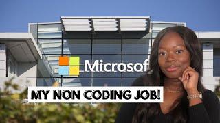 How I became a Product Specialist my non coding job at Microsoft