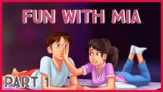 Summertime Saga - Mia & Helen Story Sneak into Mias Room Donuts for Harold  2020