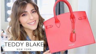 Teddy Blake Kate Vitello 12 Luxury Leather Handbag Unboxing & Review