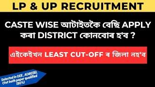 এইকেইখ্ন জিলা এখনতকৈ বেছি বাচনি নকৰিব   highest applied district of #lpup