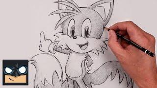 How To Draw Tails  Sonic Sketch Tutorial