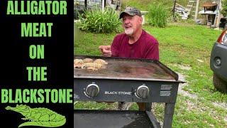 Alligator Meat On The Grill  Blackstone Recipes