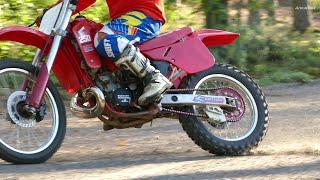 Honda CR250R 2-Stroke Sideways & Wide Open Braaps 2021