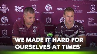 Seibold and DCE all praise for Manlys effort areas  Manly Press Conference  Fox League