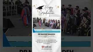 Congratulations Dr Nader Saadeh Your dedication and perseverance have led you to this moment #DBA