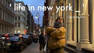 a day in my life as a 20 yr old living in New York 