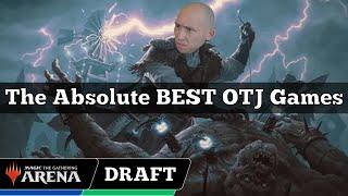 The Absolute BEST OTJ Games  Outlaws Of Thunder Junction Draft  MTG Arena