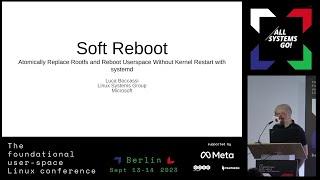 Soft Reboot atomically replace rootfs and reboot userspace without kernel restart