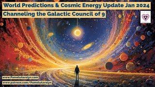 Channeling the Galactic Council of 9- World Predictions & Cosmic Energy for January 2024