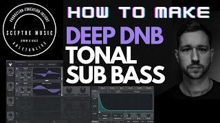 Deep Tonal Sub Bass with VITAL & Rift - Drum and Bass Tutorial in Ableton Live 11 #038