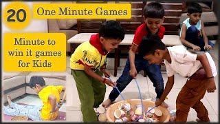 20 One minute games for kids  Kindergarten Games for Small Kids  Motor Skills  Fundoor