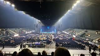 Inside the Wembley Arena in London  16 December 2022