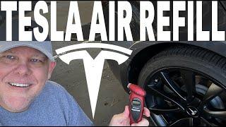 Expert Guide Tire Check and Air Refill for Tesla Owners From Anywhere