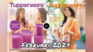 KATALOG PROMO LENGKAP TUPPERWARE FEBRUARI 2024  4 Februari - 2 Maret 2024  @manaffaiq1906