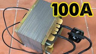 Make 100A transformer