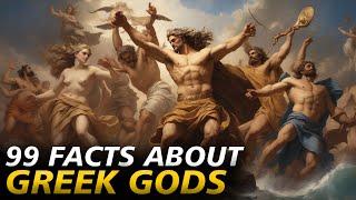 99 Facts About GREEK Gods Myths & Legends - 4K Greek Mythology Documentary