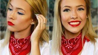 4th Of July Makeup Tutorial  Courtney Walker