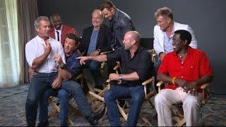 Sylvester Stallone Cast Talk The Expendables 3
