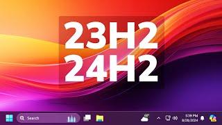 New Windows 11 23H2 + 24H2 Updates on Main Release – New Features Builds 22631.4112 + 26100.1591