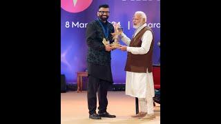 Best Tech Creator @ National Creators Award by PM @NarendraModi Ji #TGFamily