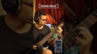 DIY pedal Deep Blue Delay chillout song Ocean delay #Shorts