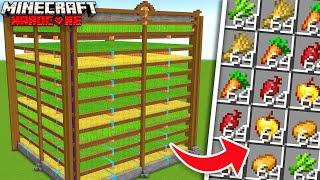 I Built Automatic Farms in Minecraft Hardcore Hindi