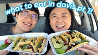 what to eat in davis part 1   day 1 vlog