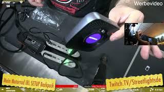 Teil1 - LIVEU SOLO Backpack IRL Stream Twitch SETUP - No Belabox - Live Rucksack - Streetlights.de