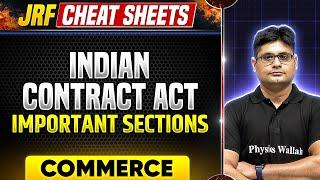 UGC NET 2024  Indian Contract Act - Important Sections for UGC NET 2024 Commerce  Saurabh Puri