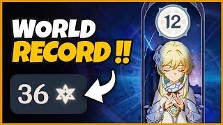 A 6 Days Old F2P Account Set The World Record By Clearing Abyss 12