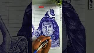 How to draw using Ball pen Satisfying #Shorts #art #drawing #artistsonurathore