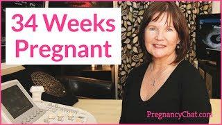 34 Weeks Pregnant by PregnancyChat.com @PregChat