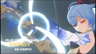 Blender Animation  Ganyu Highlight Intro fan-made  Genshin Impact