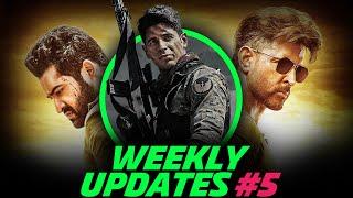 Weekly Update #5 - War 2 Update Yodha Teaser Devara Shaktimaan Singham Agian Bhool Bhulaiyaa 3