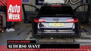 Audi RS6 Avant - Op de Rollenbank