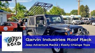 Garvin Industries Roof Racks  Jeep Installation  Montana Shop Mikes Off Road