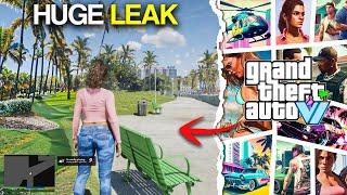 GTA 6.. HUGE LEAK GAMEPLAY Leak VICE CITY Map & MORE