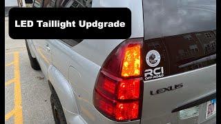 GX470 LED Taillight Upgrade