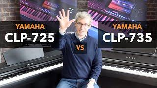 Yamaha CLP725 vs CLP735 comparison  What piano should I buy?